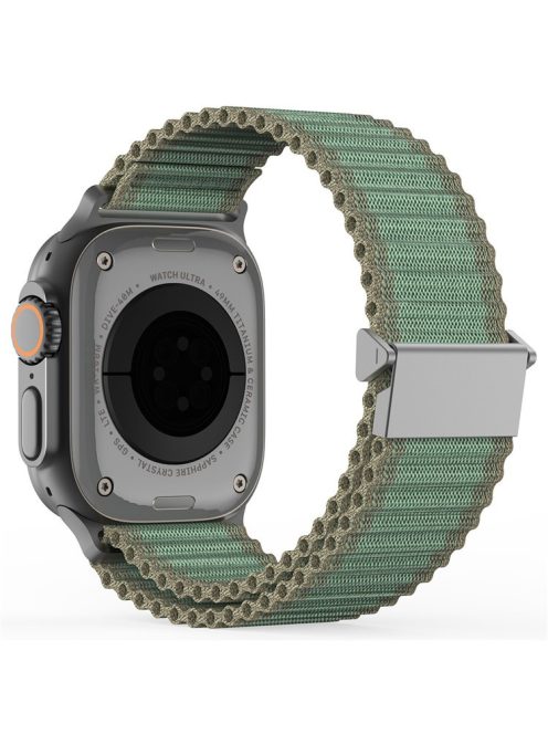 DUX DUCIS For Apple Watch 10 46mm / Ultra 2 / Ultra 49mm / 9 8 7 45mm / SE (2023) SE (2022) SE 6 5 4 44mm / 3 2 1 42mm Nylon Watch Band - Green