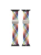 DUX DUCIS For Apple Watch Series 10 46mm / Ultra 2 Ultra 49mm /  Series 9 8 7 45mm / 6 5 4 SE (2023) SE (2022) SE 44mm / 3 2 1 42mm Watch Band - Black / Rainbow