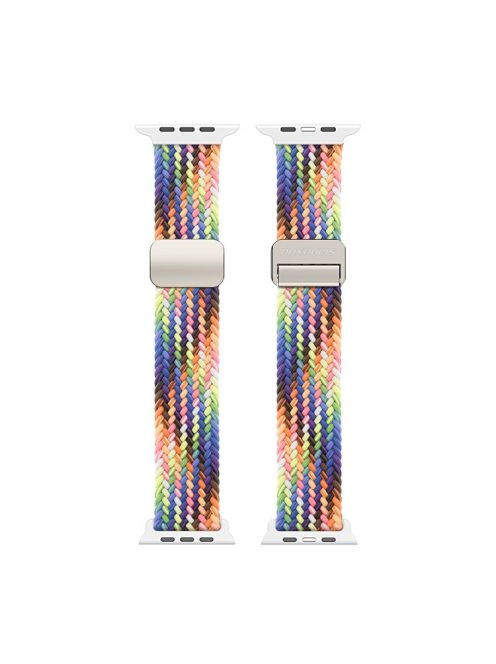 DUX DUCIS For Apple Watch Series 10 46mm / Ultra 2 Ultra 49mm /  Series 9 8 7 45mm / 6 5 4 SE (2023) SE (2022) SE 44mm / 3 2 1 42mm Watch Band - New Rainbow