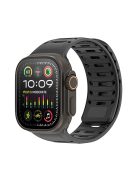 DUX DUCIS For Apple Watch Series 10 46mm / Ultra 2 Ultra 49mm / 9 8 7 45mm / SE (2023) SE (2022) SE 6 5 4 44mm / 3 2 1 42mm Silicone Strap - Black