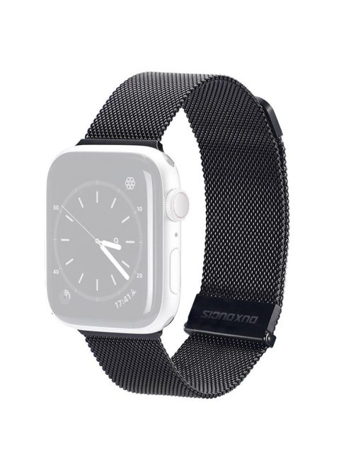 DUX DUCIS For Apple Watch Series 10 46mm / Ultra 2 Ultra 49mm / 9 8 7 45mm / SE (2023) SE (2022) SE 6 5 4 44mm / 3 2 1 42mm Wrist Strap - Black