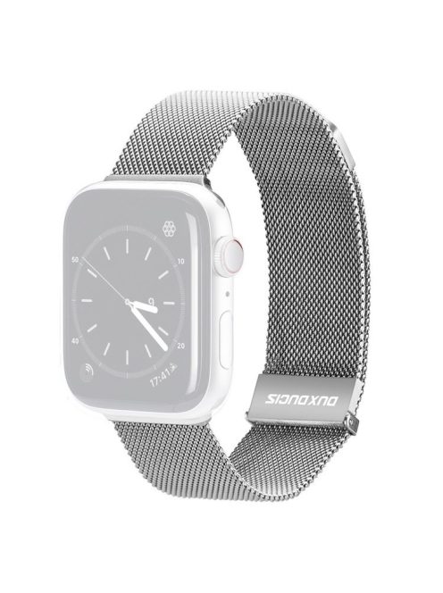 DUX DUCIS For Apple Watch Series 10 46mm / Ultra 2 Ultra 49mm / 9 8 7 45mm / SE (2023) SE (2022) SE 6 5 4 44mm / 3 2 1 42mm Wrist Strap - Silver