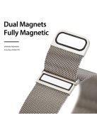 DUX DUCIS For Apple Watch Series 10 46mm / Ultra 2 Ultra 49mm / 9 8 7 45mm / SE (2023) SE (2022) SE 6 5 4 44mm / 3 2 1 42mm Wrist Strap - Starlight Silver