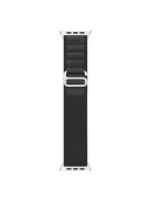 DUX DUCIS GS Series for Apple Watch Series 10 46mm / Ultra 2 Ultra 49mm /  Series 9 8 7 45mm / 6 5 4 SE (2023) SE (2022) SE 44mm / 3 2 1 42mm Polyester Strap Replacement Watch Band - Black