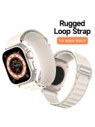 DUX DUCIS GS Series for Apple Watch Series 10 46mm / Ultra 2 Ultra 49mm /  Series 9 8 7 45mm / 6 5 4 SE (2023) SE (2022) SE 44mm / 3 2 1 42mm Polyester Strap Replacement Watch Band - Starlight Color