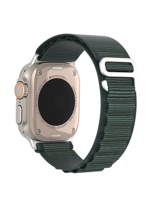 DUX DUCIS GS Series Strap for Apple Watch Series 10 42mm / 9 8 7 41mm / SE (2023) SE (2022) SE 6 5 4 40mm / 3 2 1 38mm Polyester Watch Band - Green