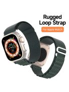 DUX DUCIS GS Series Strap for Apple Watch Series 10 42mm / 9 8 7 41mm / SE (2023) SE (2022) SE 6 5 4 40mm / 3 2 1 38mm Polyester Watch Band - Green