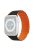 DUX DUCIS LD Series for Apple Watch Series 10 42mm / 9 8 7 41mm / SE (2023) SE (2022) SE 6 5 4 40mm / 3 2 1 38mm Silicone Strap - Black+Orange