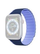 DUX DUCIS LD Series for Apple Watch Series 10 42mm / 9 8 7 41mm / SE (2023) SE (2022) SE 6 5 4 40mm / 3 2 1 38mm Silicone Strap - Dark Blue+Baby Blue