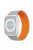 DUX DUCIS LD Series for Apple Watch Series 10 42mm / 9 8 7 41mm / SE (2023) SE (2022) SE 6 5 4 40mm / 3 2 1 38mm Silicone Strap - Grey+Orange