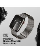 DUX DUCIS Milanese Pro Series Band for Apple Watch Series 10 42mm / 9 8 7 41mm / SE (2023) SE (2022) SE 6 5 4 40mm / 3 2 1 38mm Mesh Straps Magnetic - Graphite