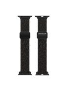 DUX DUCIS Watch Strap for Apple Watch Series 10 42mm / 9 8 7 41mm / SE (2023) SE (2022) SE 6 5 4 40mm / 3 2 1 38mm Nylon Watch Straps - Black Unity