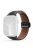 DUX DUCIS YA Series For Apple Watch Series 10 46mm / Ultra 2 Ultra 49mm /  Series 9 8 7 45mm / 6 5 4 SE (2023) SE (2022) SE 44mm / 3 2 1 42mm Genuine Cow Leather Strap - Black