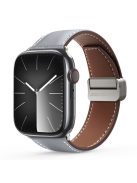 DUX DUCIS YA Series For Apple Watch Series 10 46mm / Ultra 2 Ultra 49mm /  Series 9 8 7 45mm / 6 5 4 SE (2023) SE (2022) SE 44mm / 3 2 1 42mm Genuine Cow Leather Strap - Grey