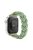 Elastic Woven Watch Band Replacement for Apple Watch Series 10 42mm / 9 8 7 41mm / 6 5 4 SE SE (2022) SE (2023) 40mm / 3 2 1 38mm - Green