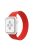 Elasticity Silicone Smart Watch Strap (Size: L) for Apple Watch Series 10 42mm / 9 8 7 41mm / 6 5 4 SE SE (2022) SE (2023) 40mm / 3 2 1 38mm, Size: L - Red