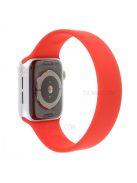 Elasticity Silicone Smart Watch Strap (Size: L) for Apple Watch Series 10 42mm / 9 8 7 41mm / 6 5 4 SE SE (2022) SE (2023) 40mm / 3 2 1 38mm, Size: L - Red