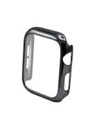 Electroplating Frame PC Protective Case for Apple Watch Series 6/SE/5/4 40mm - Black