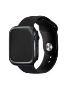 Electroplating Frame PC Protective Case for Apple Watch Series 6/SE/5/4 40mm - Black