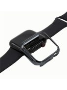 Electroplating Frame PC Protective Cover for Apple Watch Series 4 44mm - Black