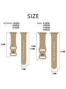 Embossing Strap for Apple Watch 10 46mm / Ultra 2 / Ultra 49mm / 9 8 7 45mm / SE (2023) SE (2022) SE 6 5 4 44mm / 3 2 1 42mm Silicone Band - Baby Blue