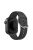 Engraved Bands for Apple Watch Series 10 42mm / 9 8 7 41mm / SE (2023) SE (2022) SE 6 5 4 40mm / 3 2 1 38mm Silicone Strap Watch Bracelet - Black