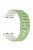 For Apple Watch 10 42mm / 9 8 7 41mm / SE (2023) SE (2022) SE 6 5 4 40mm / 3 2 1 38mm Magnetic Silicone Sport Band - Mint Green  /  Starlight