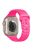 For Apple Watch 10 42mm / 9 8 7 41mm / SE (2023) SE (2022) SE 6 5 4 40mm / 3 2 1 38mm Silicone Watch Band - Rose Pink