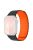 For Apple Watch 10 46mm / Ultra 2 / Ultra 49mm / 9 8 7 45mm / SE (2023) SE (2022) SE 6 5 4 44mm / 3 2 1 42mm 3 Beads Watch Strap - Black+Orange