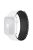 For Apple Watch 10 46mm / Ultra 2 / Ultra 49mm / 9 8 7 45mm / SE (2023) SE (2022) SE 6 5 4 44mm / 3 2 1 42mm 3 Beads Watch Strap - White+Black