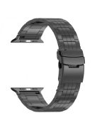 For Apple Watch 10 46mm / Ultra 2 / Ultra 49mm / 9 8 7 45mm / SE (2023) SE (2022) SE 6 5 4 44mm / 3 2 1 42mm 5-Bead Titanium Alloy Strap - Black