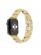 For Apple Watch 10 46mm / Ultra 2 / Ultra 49mm / 9 8 7 45mm / SE (2023) SE (2022) SE 6 5 4 44mm / 3 2 1 42mm Aluminium Alloy Watch Band  - Gold