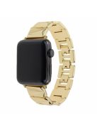 For Apple Watch 10 46mm / Ultra 2 / Ultra 49mm / 9 8 7 45mm / SE (2023) SE (2022) SE 6 5 4 44mm / 3 2 1 42mm Aluminium Alloy Watch Band  - Gold