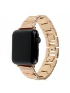 For Apple Watch 10 46mm / Ultra 2 / Ultra 49mm / 9 8 7 45mm / SE (2023) SE (2022) SE 6 5 4 44mm / 3 2 1 42mm Aluminium Alloy Watch Band  - Rose Gold