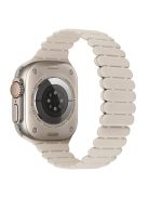 For Apple Watch 10 46mm / Ultra 2 / Ultra 49mm / 9 8 7 45mm / SE (2023) SE (2022) SE 6 5 4 44mm / 3 2 1 42mm Bamboo Joint Strap - Starlight