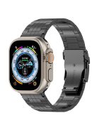 For Apple Watch 10 46mm / Ultra 2 / Ultra 49mm / 9 8 7 45mm / SE (2023) SE (2022) SE 6 5 4 44mm / 3 2 1 42mm Band 5-Bead Watch Strap - Black