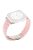 For Apple Watch 10 46mm / Ultra 2 / Ultra 49mm / 9 8 7 45mm / SE (2023) SE (2022) SE 6 5 4 44mm / 3 2 1 42mm Bracelet 3-Bead Watch Band - Pink