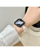 For Apple Watch 10 46mm / Ultra 2 / Ultra 49mm / 9 8 7 45mm / SE (2023) SE (2022) SE 6 5 4 44mm / 3 2 1 42mm Braided Rope Watch Strap - White