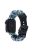 For Apple Watch 10 46mm / Ultra 2 / Ultra 49mm / 9 8 7 45mm / SE (2023) SE (2022) SE 6 5 4 44mm / 3 2 1 42mm Camo Braided Watch Strap - Blue+Green