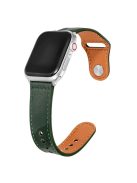 For Apple Watch 10 46mm / Ultra 2 / Ultra 49mm / 9 8 7 45mm / SE (2023) SE (2022) SE 6 5 4 44mm / 3 2 1 42mm Camouflage Pattern Watch Band - Green