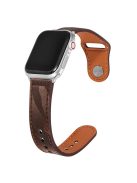 For Apple Watch 10 46mm / Ultra 2 / Ultra 49mm / 9 8 7 45mm / SE (2023) SE (2022) SE 6 5 4 44mm / 3 2 1 42mm Camouflage Pattern Watch Band - Reddish Brown