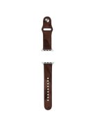 For Apple Watch 10 46mm / Ultra 2 / Ultra 49mm / 9 8 7 45mm / SE (2023) SE (2022) SE 6 5 4 44mm / 3 2 1 42mm Camouflage Pattern Watch Band - Reddish Brown