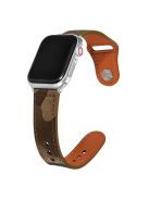 For Apple Watch 10 46mm / Ultra 2 / Ultra 49mm / 9 8 7 45mm / SE (2023) SE (2022) SE 6 5 4 44mm / 3 2 1 42mm Camouflage Pattern Watch Band - Yellowish Brown