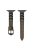 For Apple Watch 10 46mm / Ultra 2 / Ultra 49mm / 9 8 7 45mm / SE (2023) SE (2022) SE 6 5 4 44mm / 3 2 1 42mm Ceramic+Leather Strap - Coffee+Black