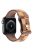 For Apple Watch 10 46mm / Ultra 2 / Ultra 49mm / 9 8 7 45mm / SE (2023) SE (2022) SE 6 5 4 44mm / 3 2 1 42mm Checkerboard Silicone Band - Brown