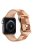 For Apple Watch 10 46mm / Ultra 2 / Ultra 49mm / 9 8 7 45mm / SE (2023) SE (2022) SE 6 5 4 44mm / 3 2 1 42mm Checkerboard Silicone Band - Light Brown