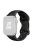 For Apple Watch 10 46mm / Ultra 2 / Ultra 49mm / 9 8 7 45mm / SE (2023) SE (2022) SE 6 5 4 44mm / 3 2 1 42mm Confetti Decor Silicone Strap - Black