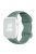 For Apple Watch 10 46mm / Ultra 2 / Ultra 49mm / 9 8 7 45mm / SE (2023) SE (2022) SE 6 5 4 44mm / 3 2 1 42mm Confetti Decor Silicone Strap - Green