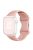 For Apple Watch 10 46mm / Ultra 2 / Ultra 49mm / 9 8 7 45mm / SE (2023) SE (2022) SE 6 5 4 44mm / 3 2 1 42mm Confetti Decor Silicone Strap - Pink