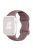 For Apple Watch 10 46mm / Ultra 2 / Ultra 49mm / 9 8 7 45mm / SE (2023) SE (2022) SE 6 5 4 44mm / 3 2 1 42mm Confetti Decor Silicone Strap - Smoky Purple